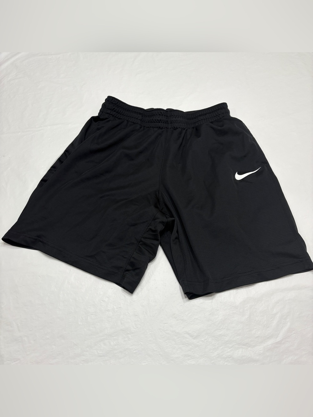 Nike Dri Fit Drawstring Black Athletic Sports Shorts Youth Boys Large